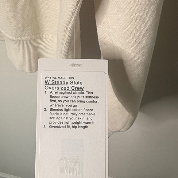 Lululemon W Steady State Oversized Crew - Picture 4 of 4